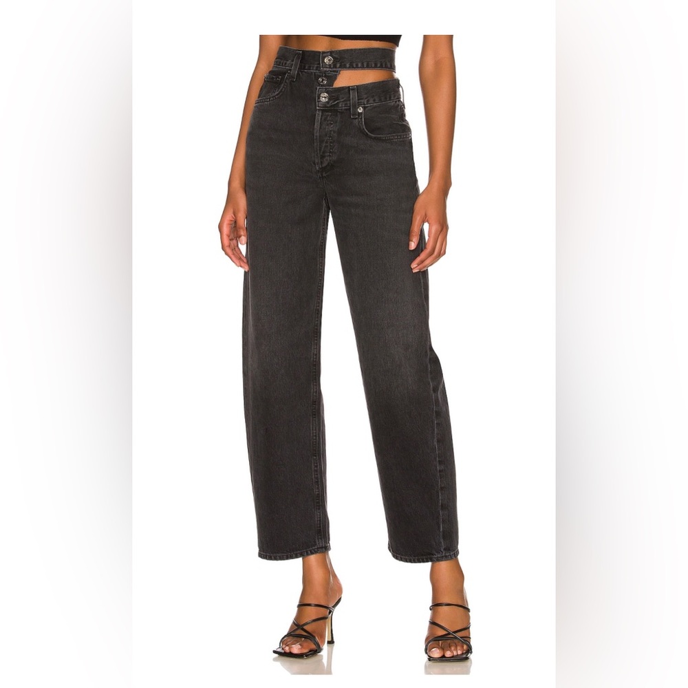 AGolde Broken Waistband Jeans